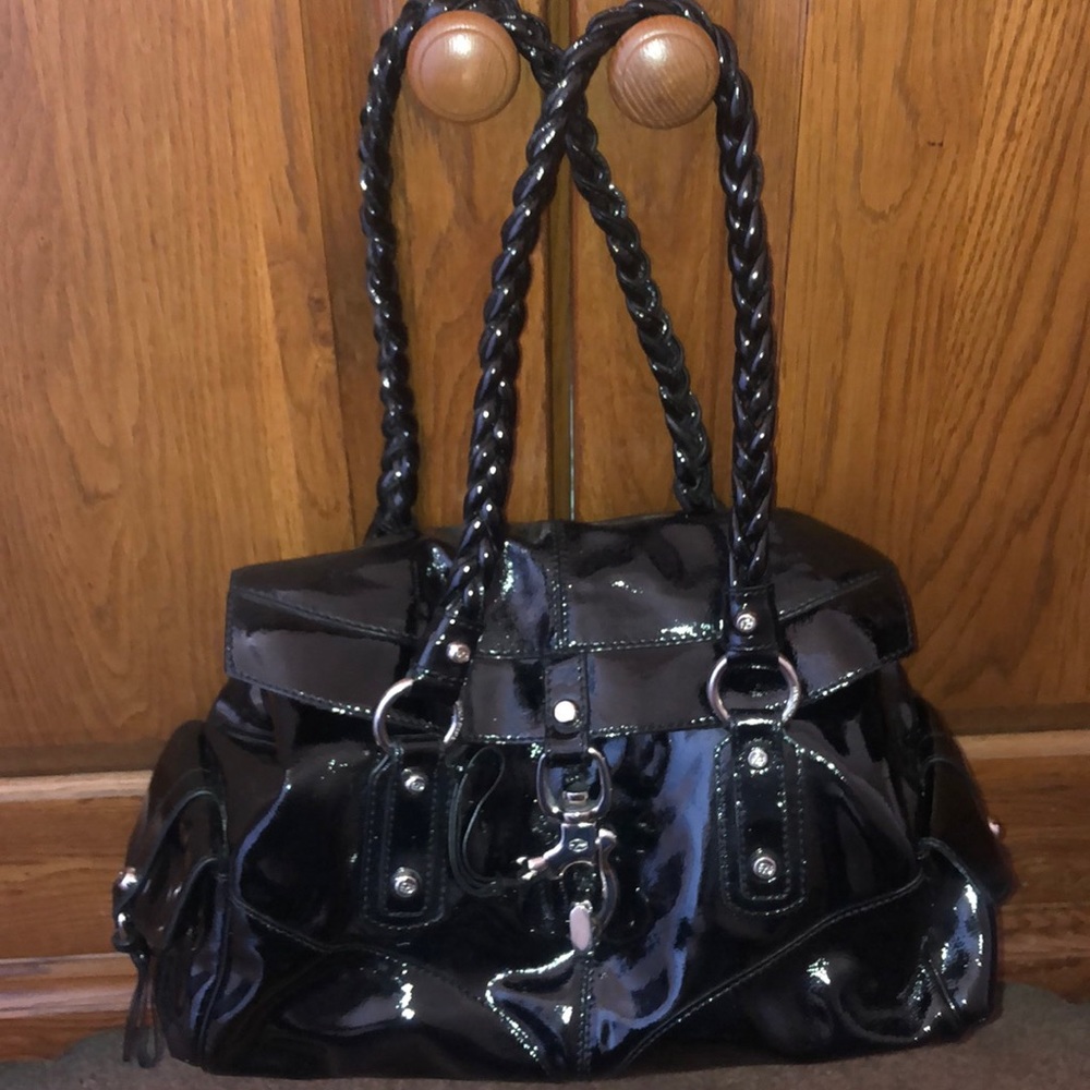 Francesco Biasia Good Girl Leather Satchel Handbag